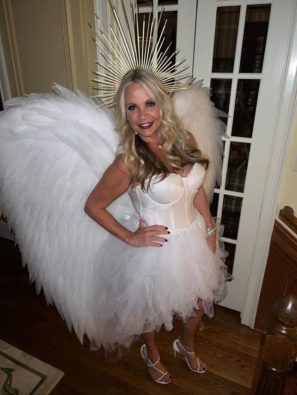 Angel Costume W/ Huge Wings